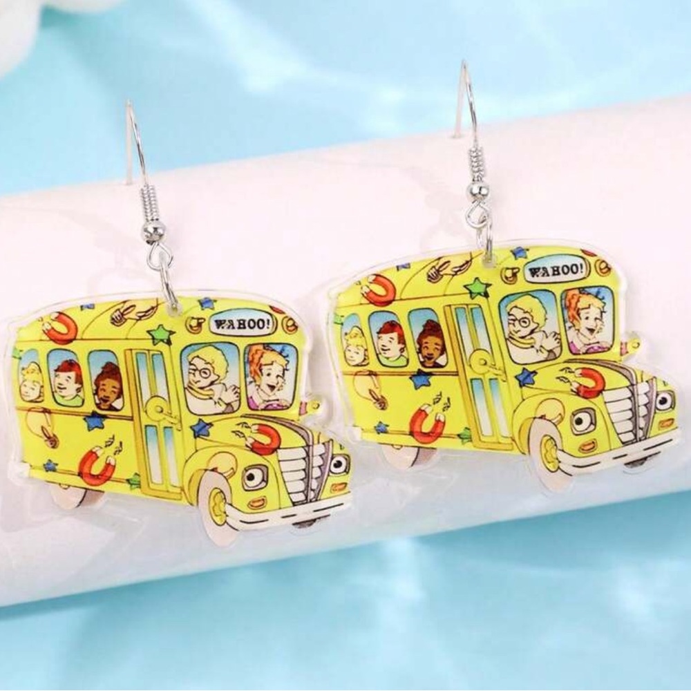 The Magic School Bus Earrings
